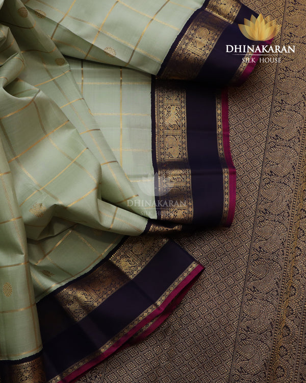 Sage Green Kanjivaram-sv959