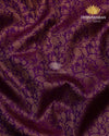 Purple brocade Kanjivaram-sv222