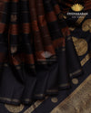 Snuff silk On Silk Kanjivaram-sar2676