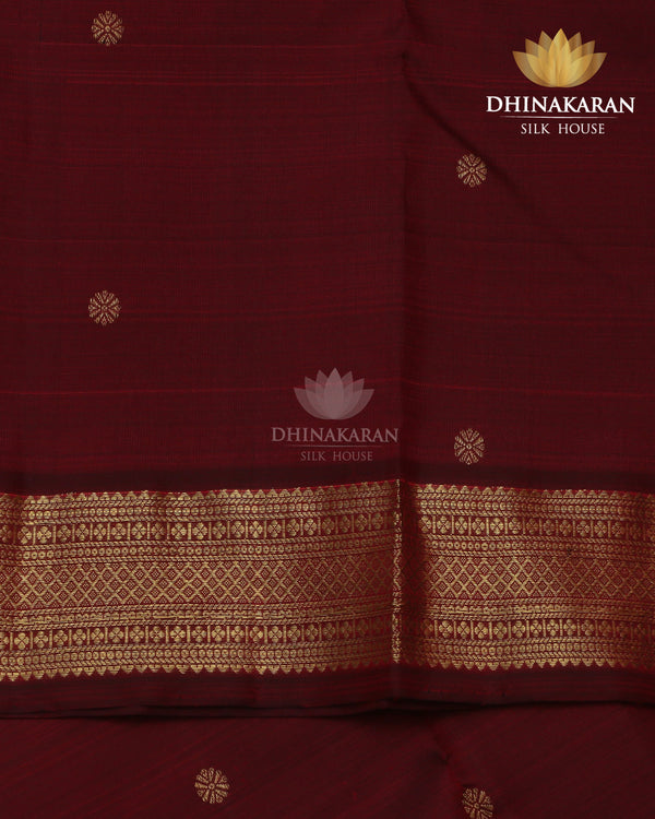 Deep Maroon Kanjivaram-sau1094