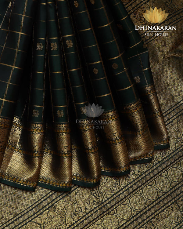 Forest Green Kanjivaram-sau2676