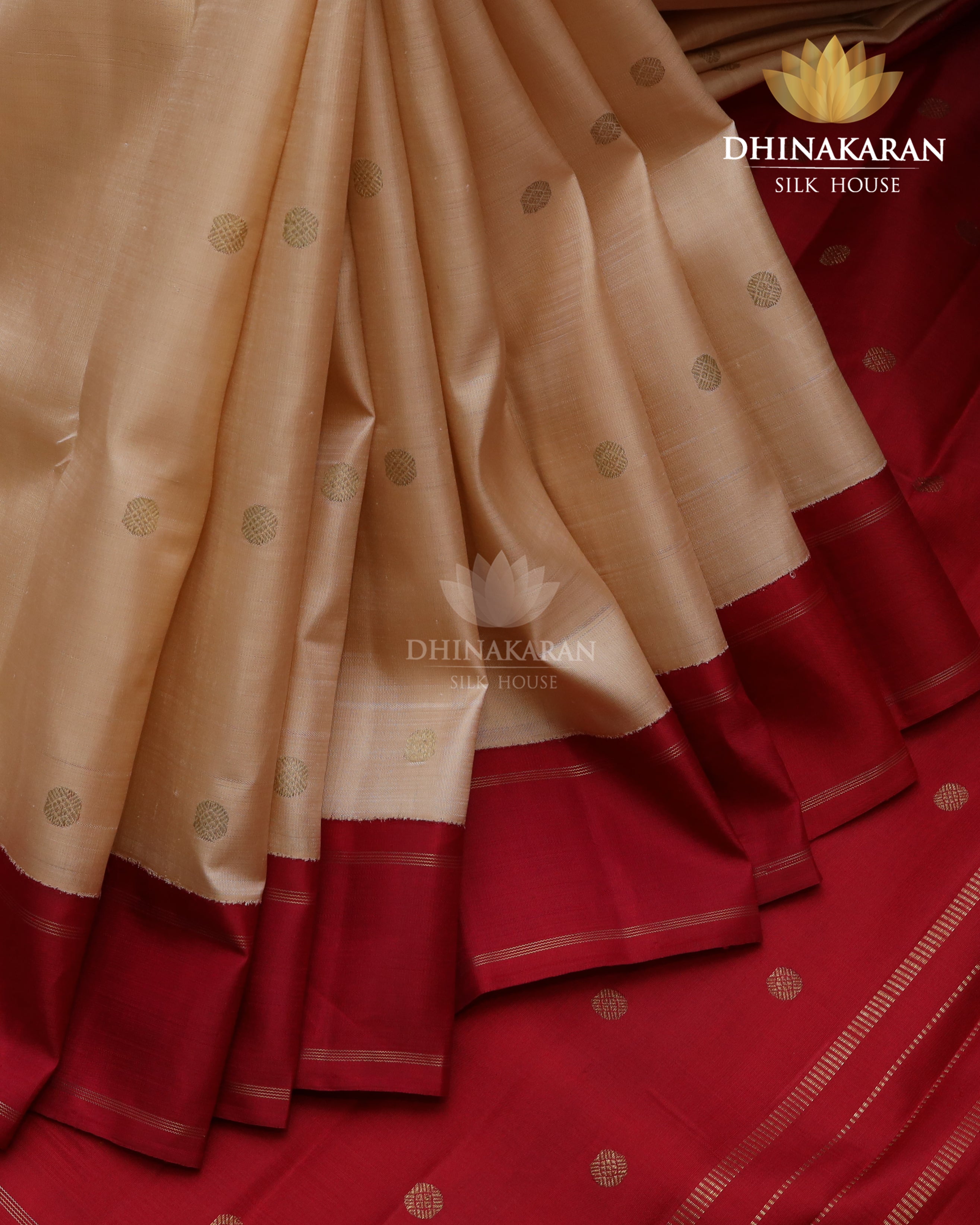 Beige Korvai Kanjivaram-sar2834