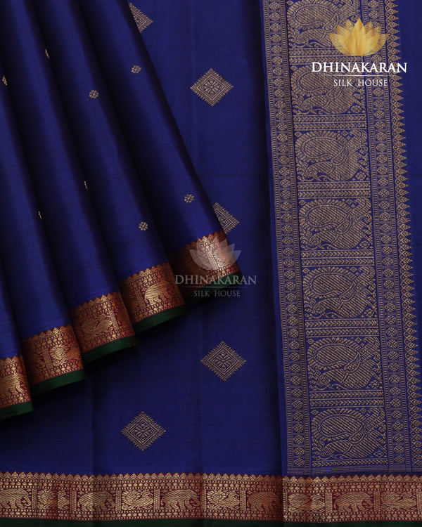 Midnightblue Kanjivaram-sar2540