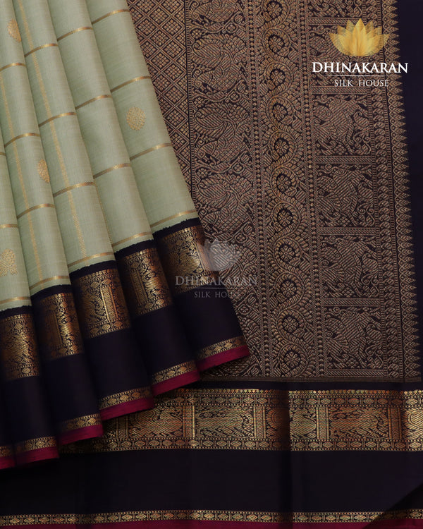 Sage Green Kanjivaram-sv959