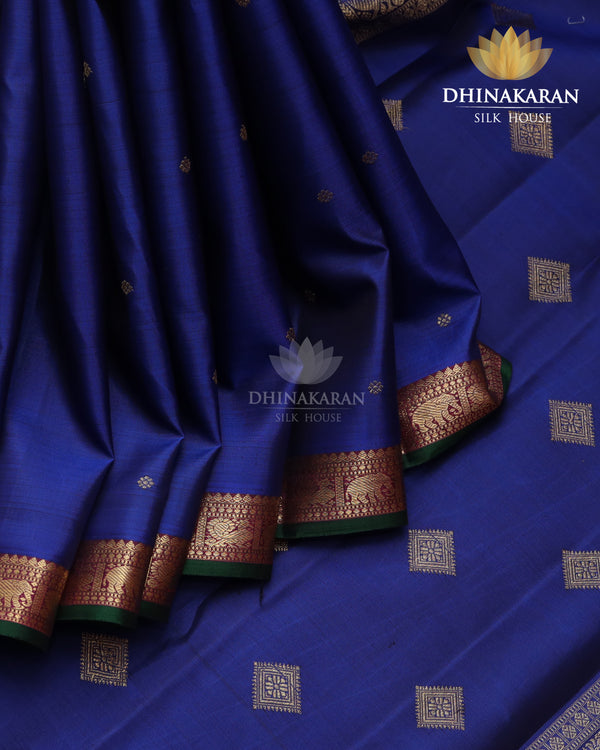 Midnightblue Kanjivaram-sar2540