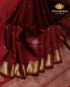 Maroon Butta Kanjivaram-sau2566