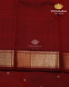 Maroon Butta Kanjivaram-sau2566