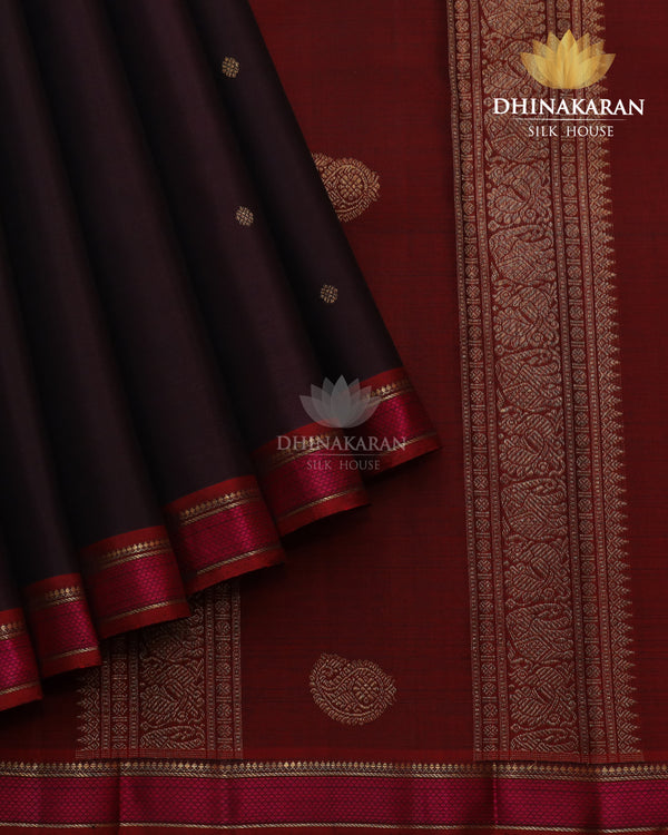 Jamun Colour Kanjivaram-sar2522