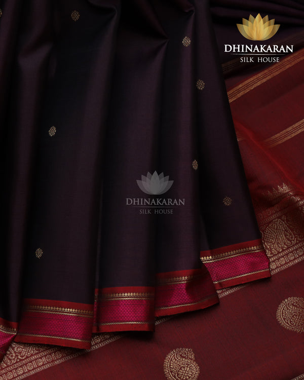 Jamun Colour Kanjivaram-sar2522