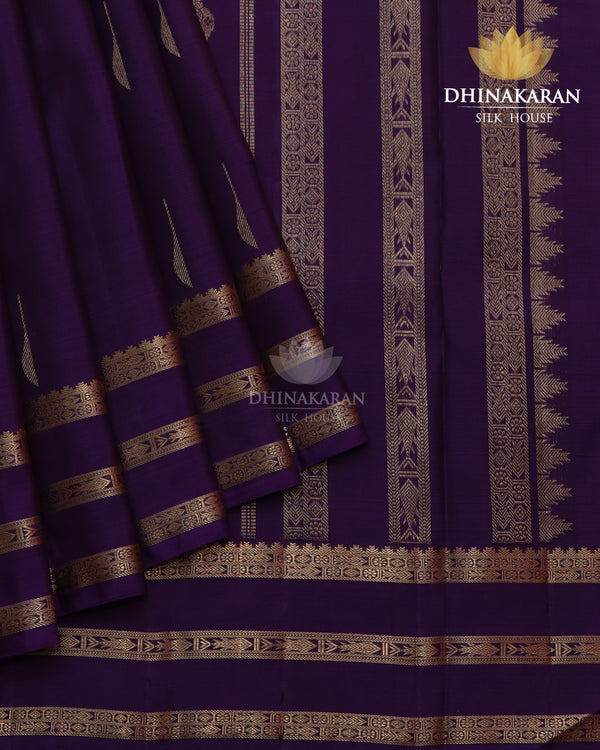 3 Pettu Purple Saree-sar1014