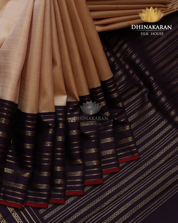 Beige Kanjivaram-sau4028