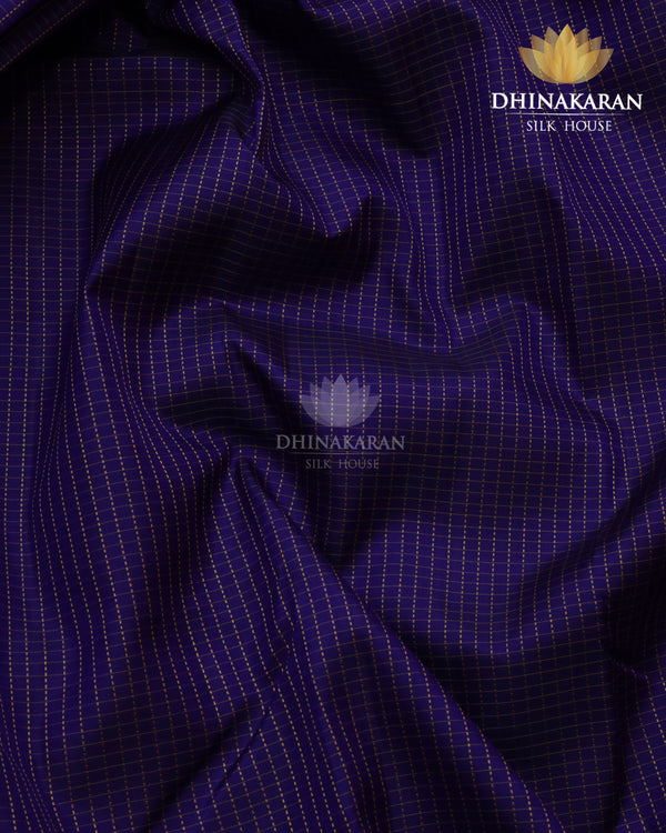 Ink Blue Kanjivaram-sar2848