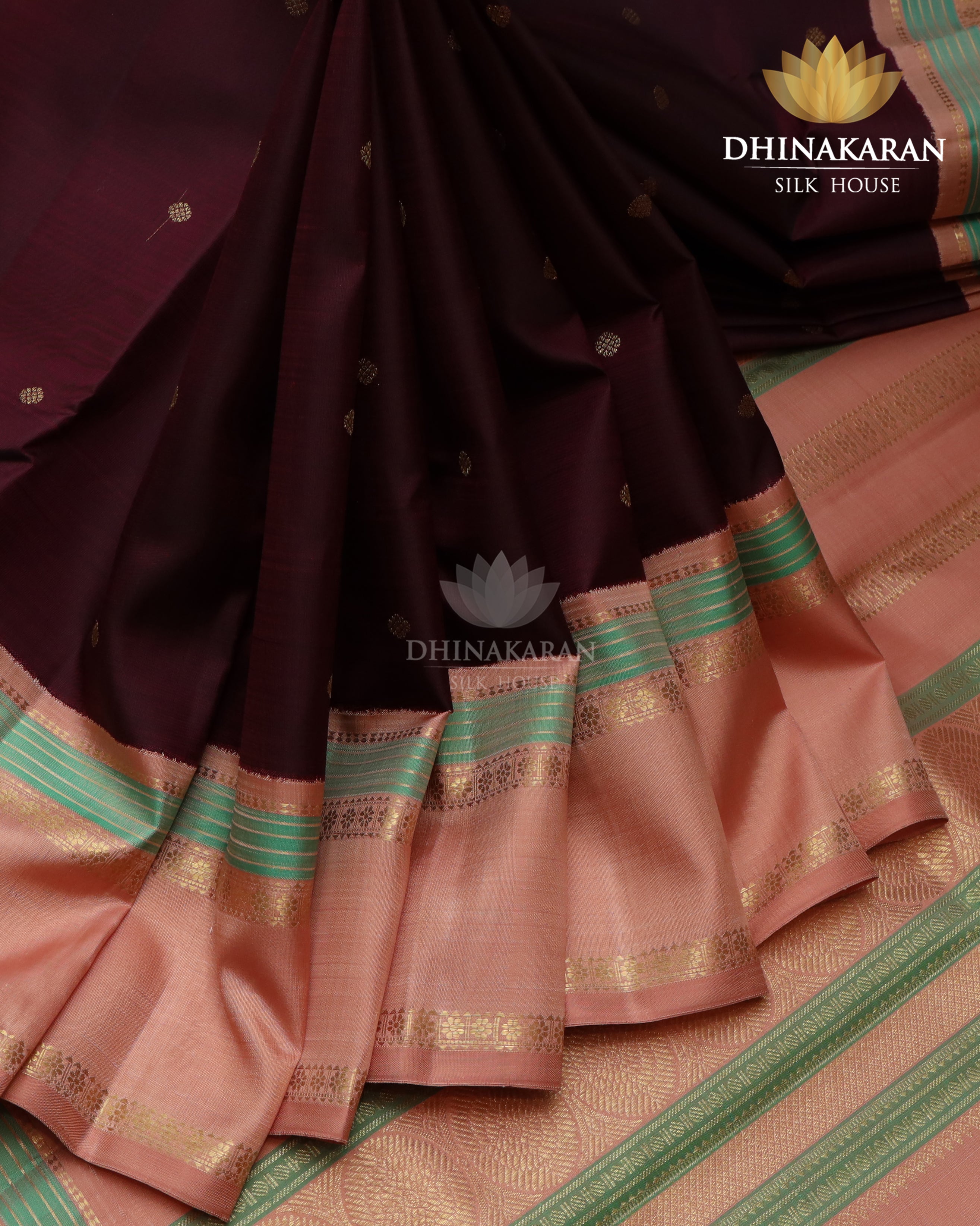 Chocolate Brown Kanjivaram-sau4030