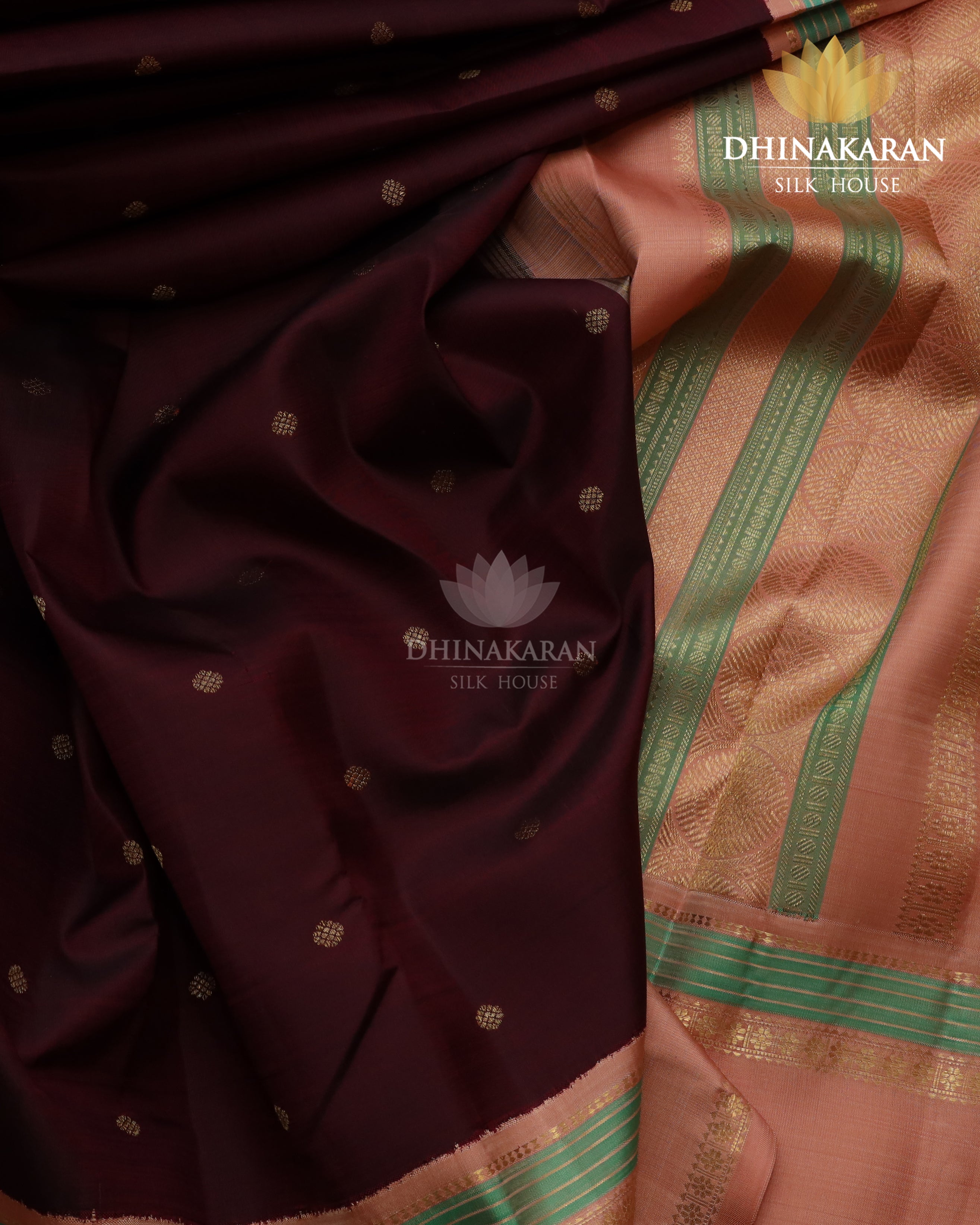 Chocolate Brown Kanjivaram-sau4030