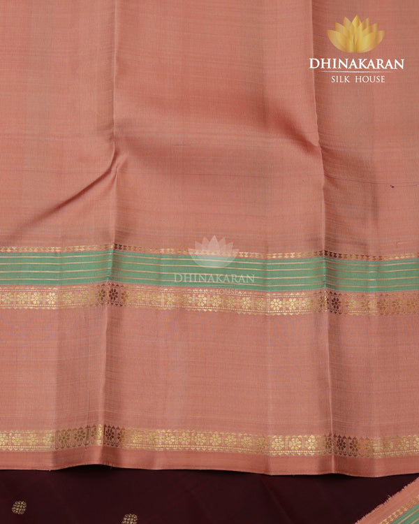 Chocolate Brown Kanjivaram-sau4030