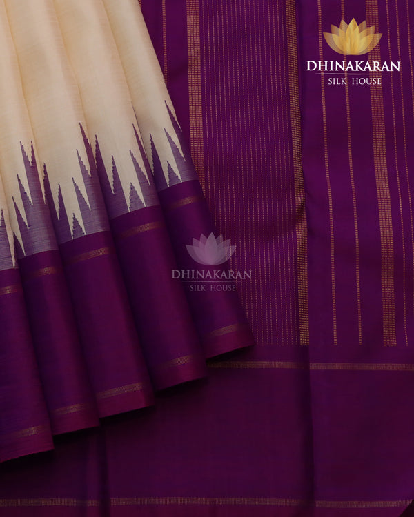 Beige Kanjivaram-sar1024