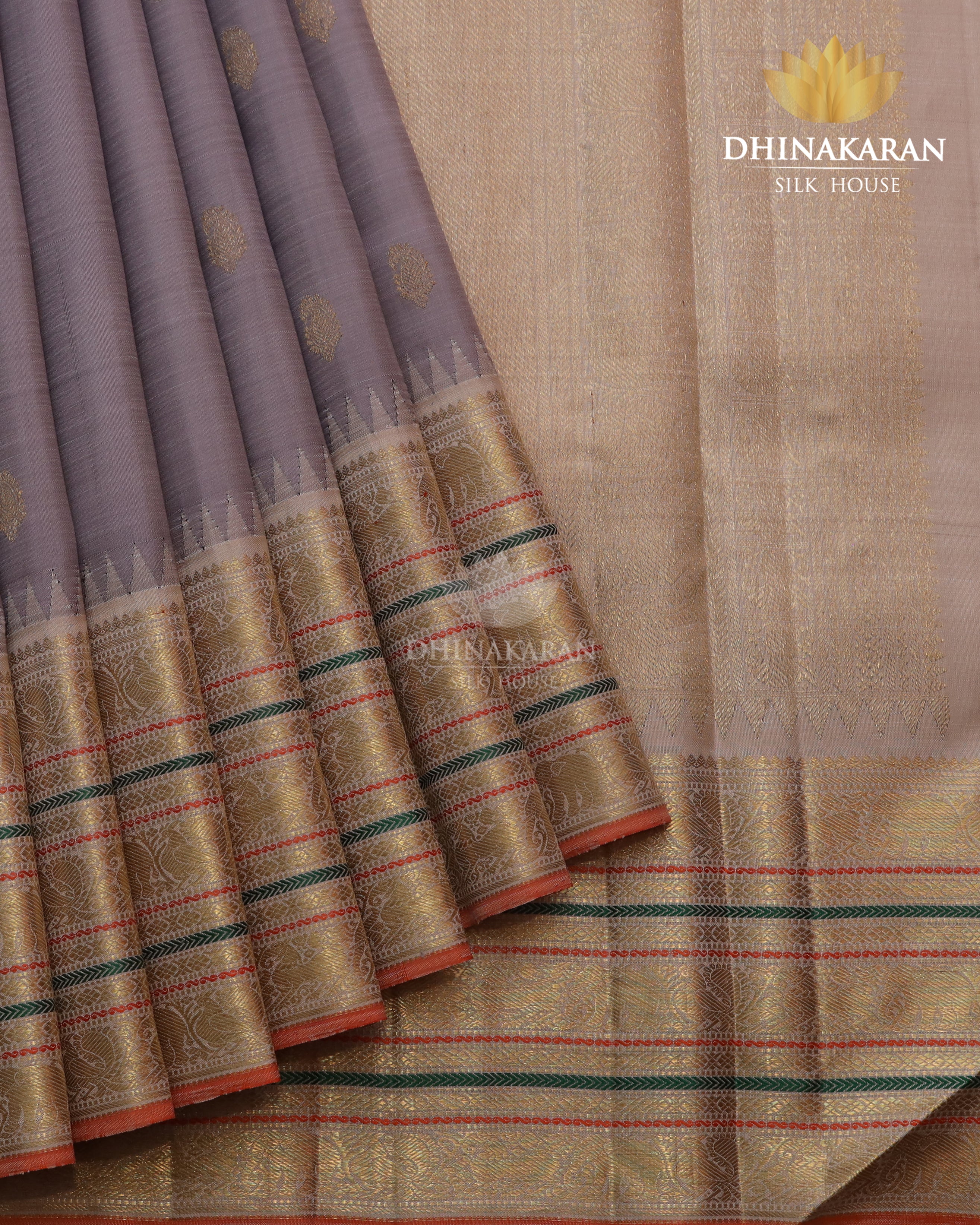 Pastel Mauve Kanjivaram-sau3068