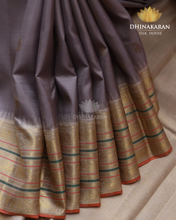 Pastel Mauve Kanjivaram-sau3068