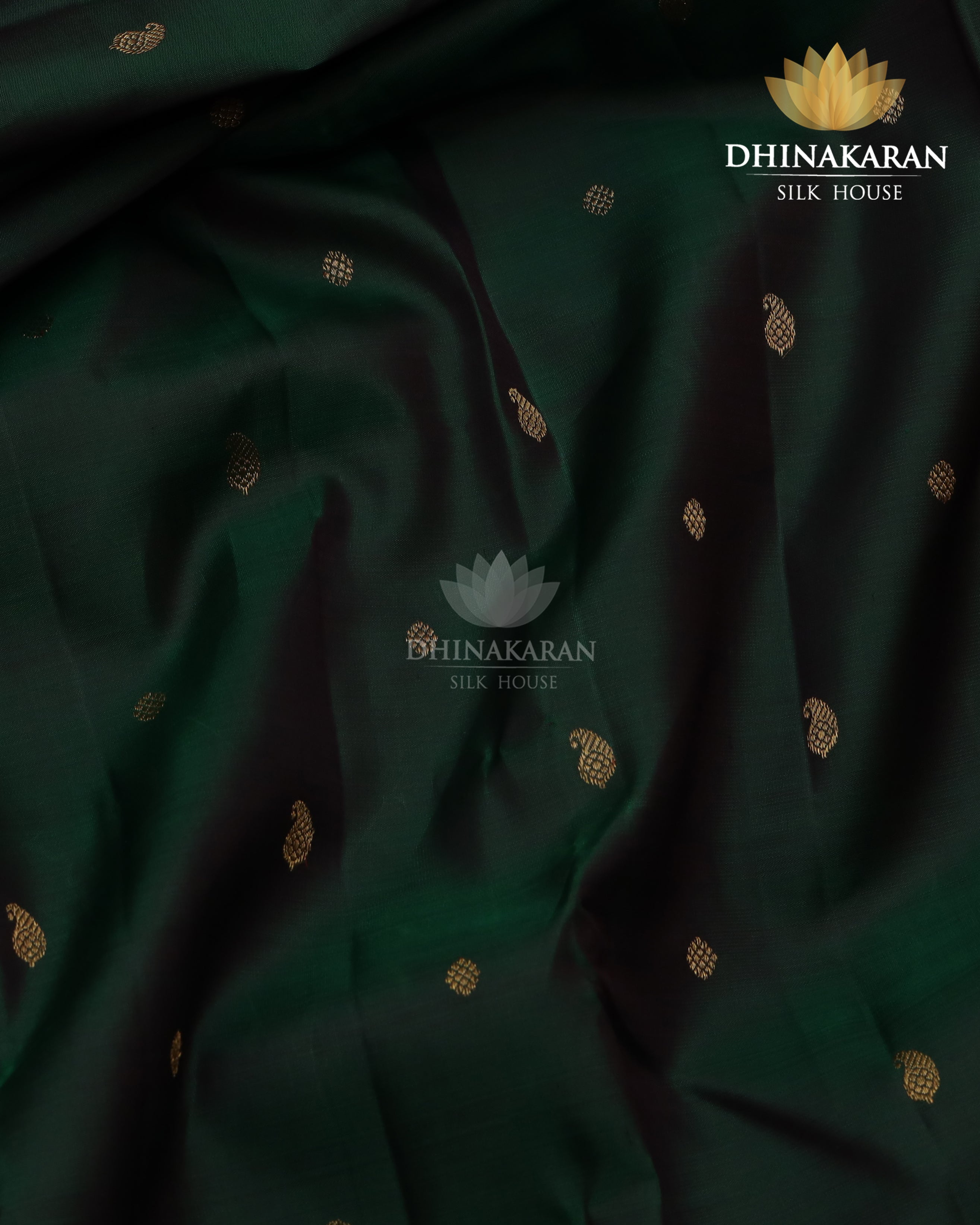 Bottle Green Kanjivaram-sau2486
