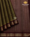 Mehandi Green Kanjivaram-sar2850