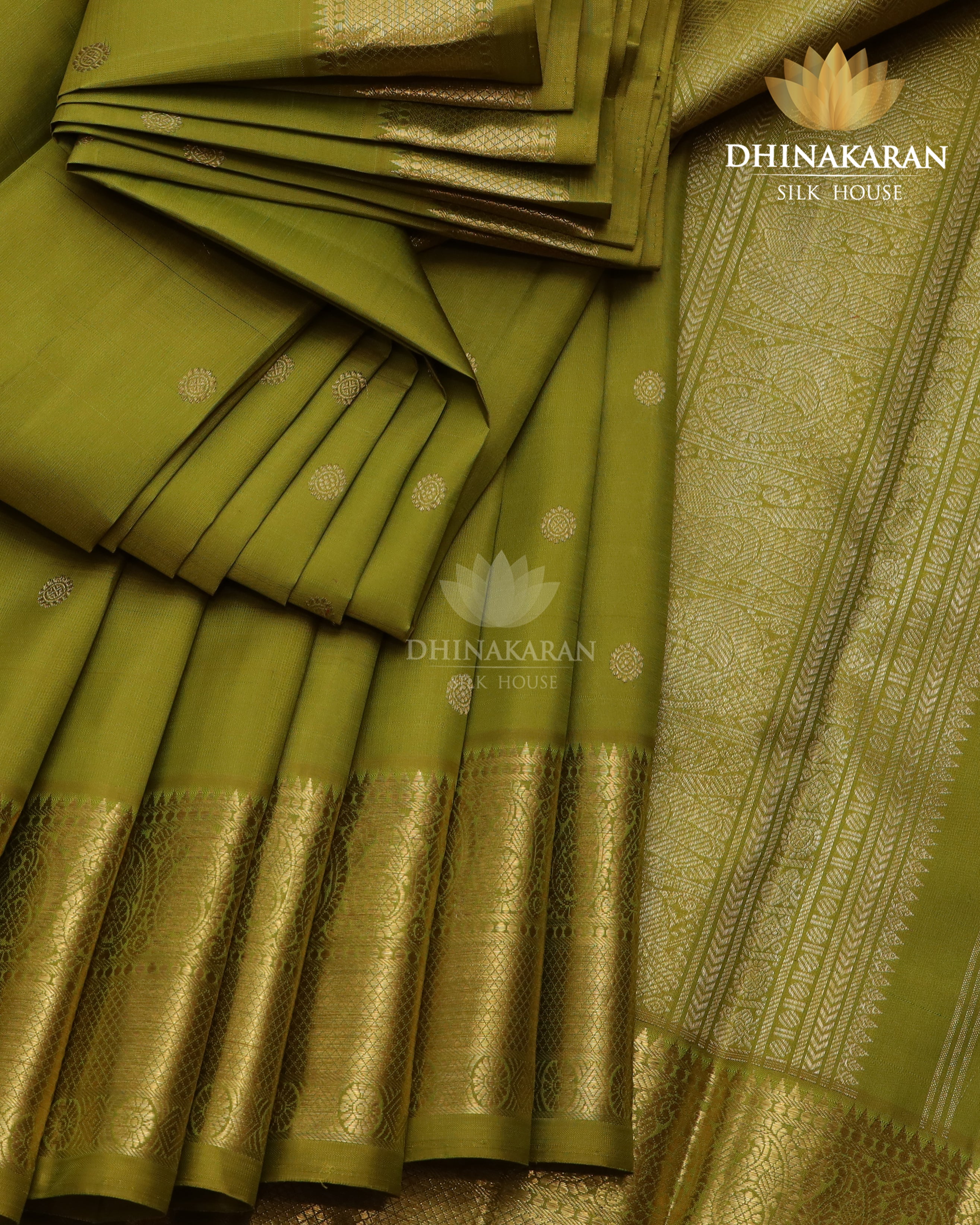 Sampanga Green Kanjivaram-sau2472