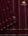 Wine Colour Kanjivaram-sar2844