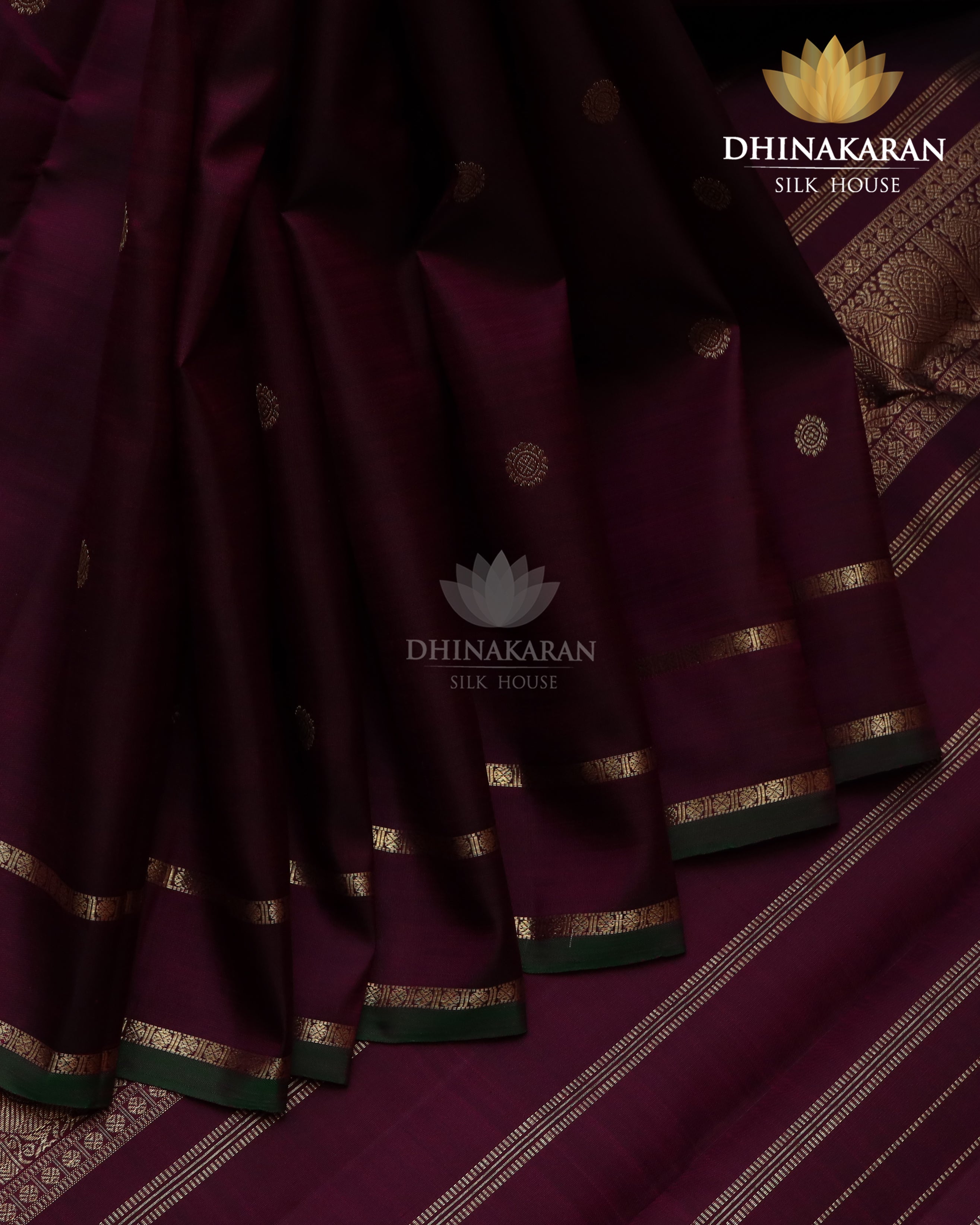 Wine Colour Kanjivaram-sar2844
