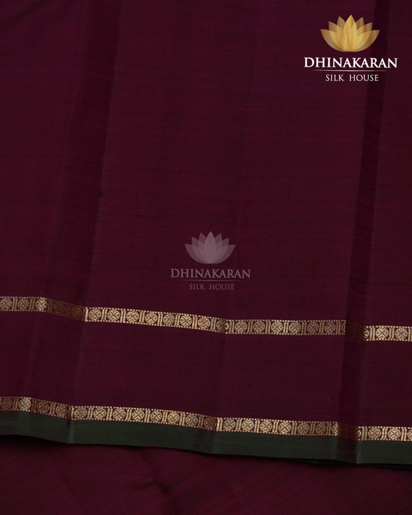 Wine Colour Kanjivaram-sar2844