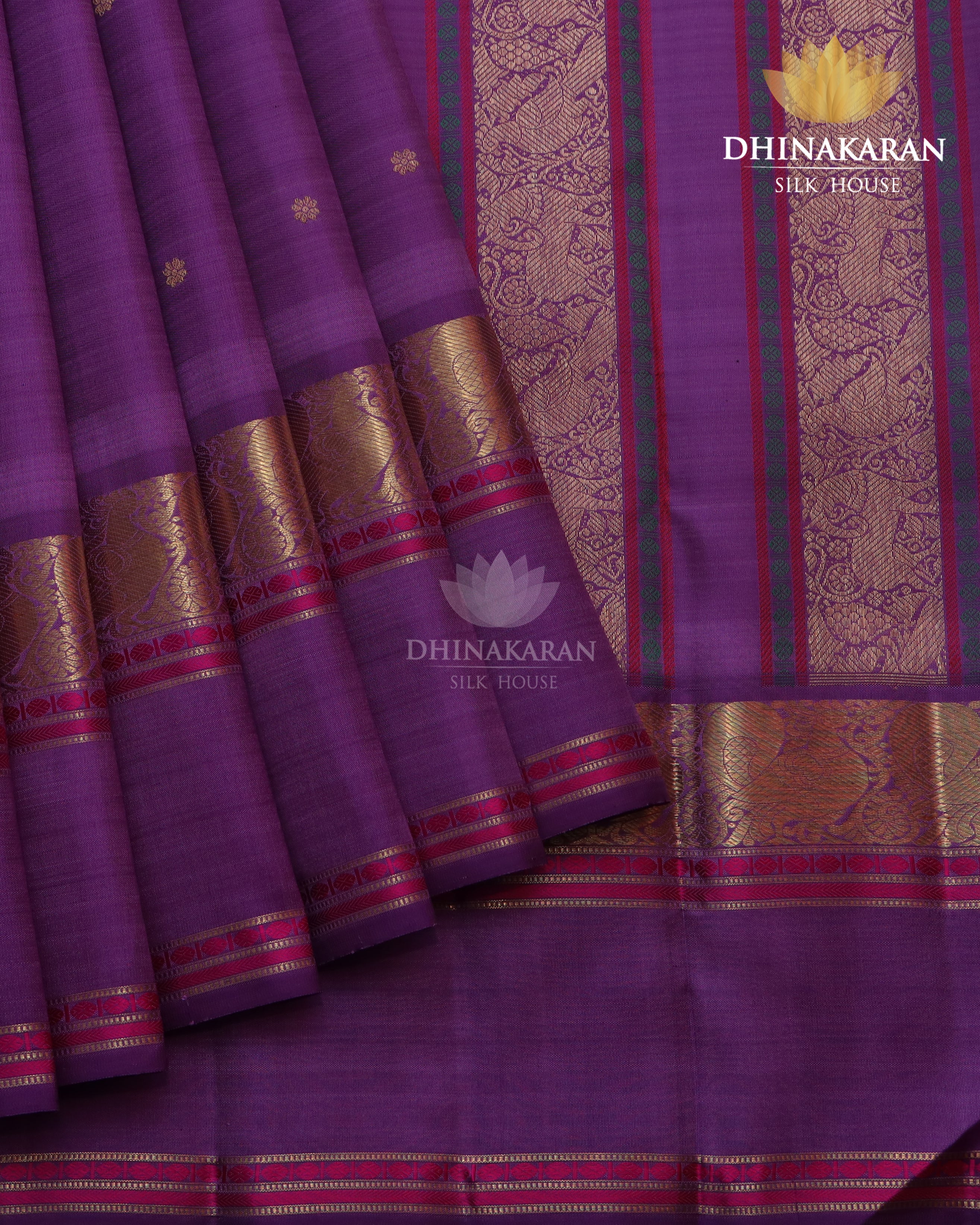 Lavender Kanjivaram-sau4046