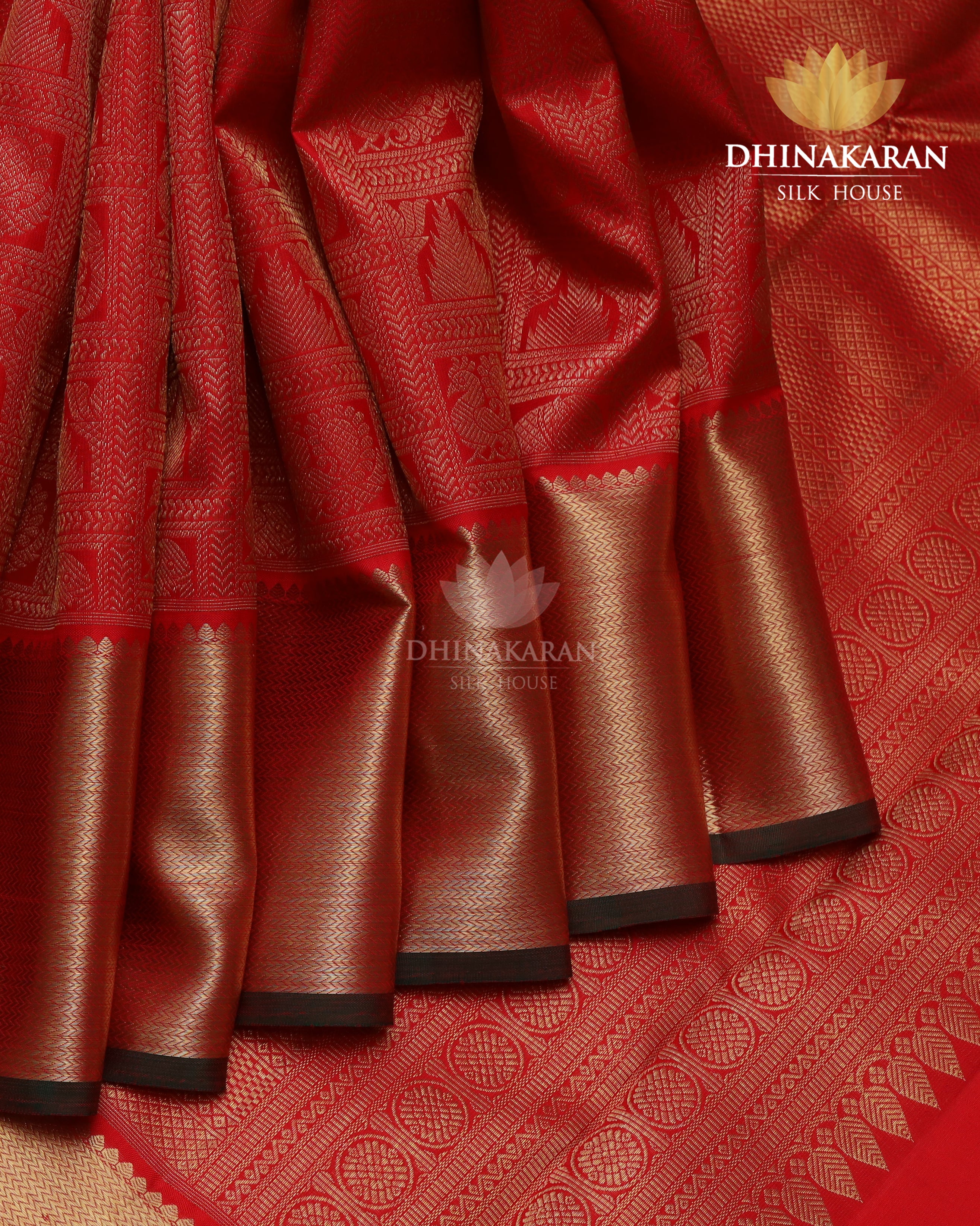 Red Brocade Kanjivaram-sv408