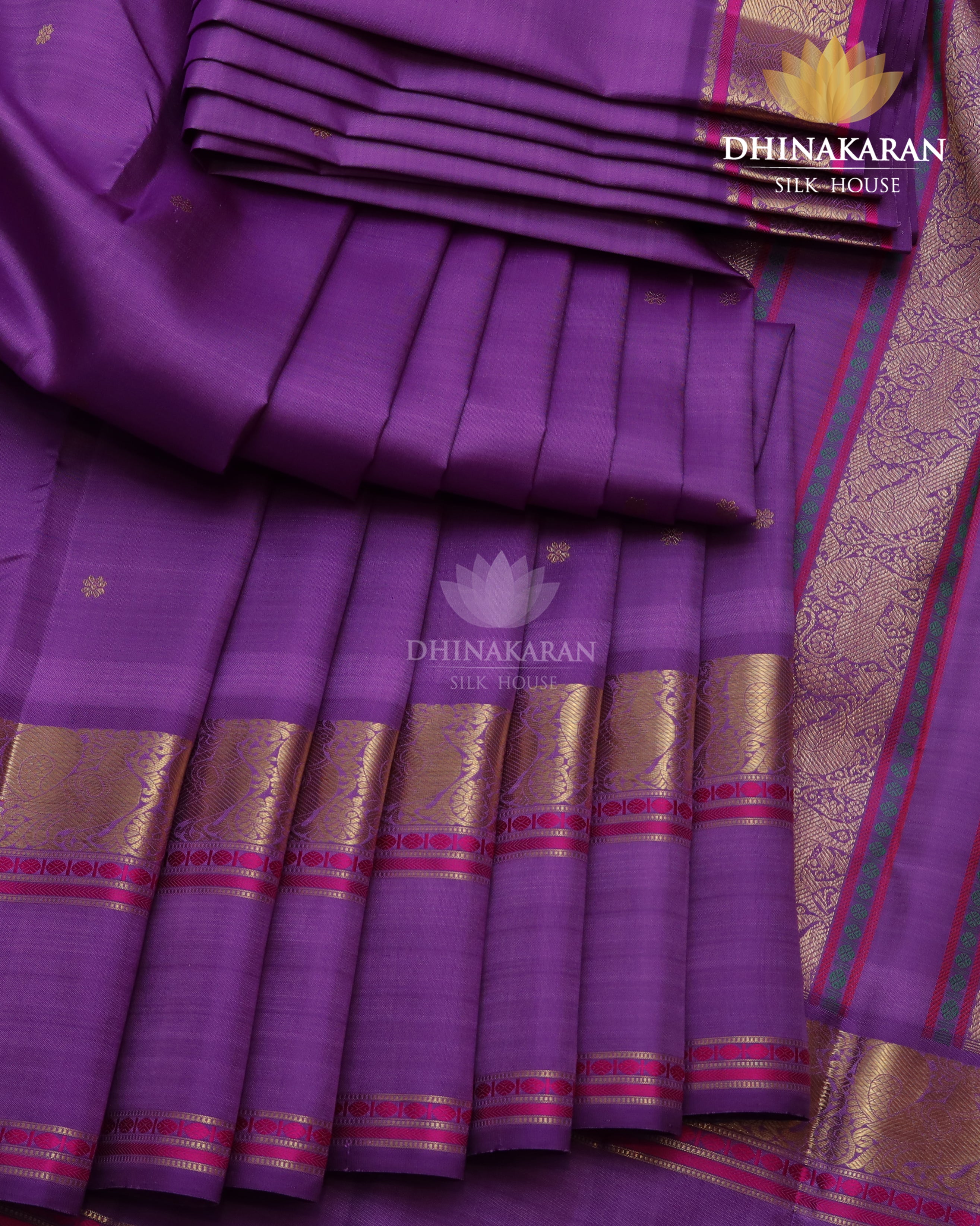 Lavender Kanjivaram-sau4046