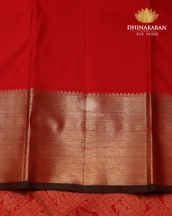 Red Brocade Kanjivaram-sv408
