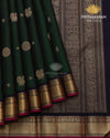 Bottle Green Kanjivaram-sau3042