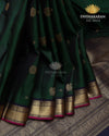 Bottle Green Kanjivaram-sau3042