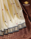Silk On SIlk Butta Kanjivaram-sar2856
