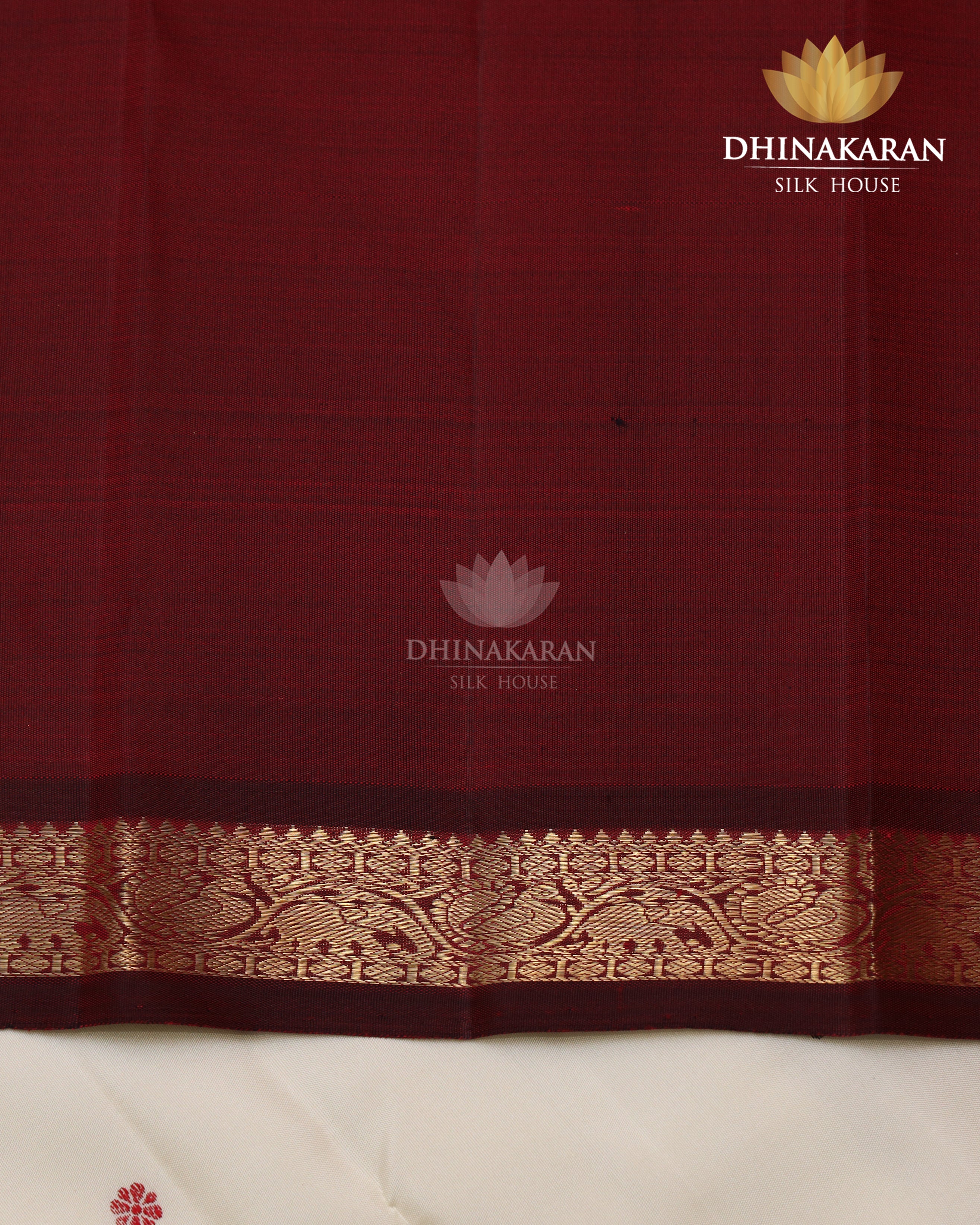 Silk On SIlk Butta Kanjivaram-sar2856