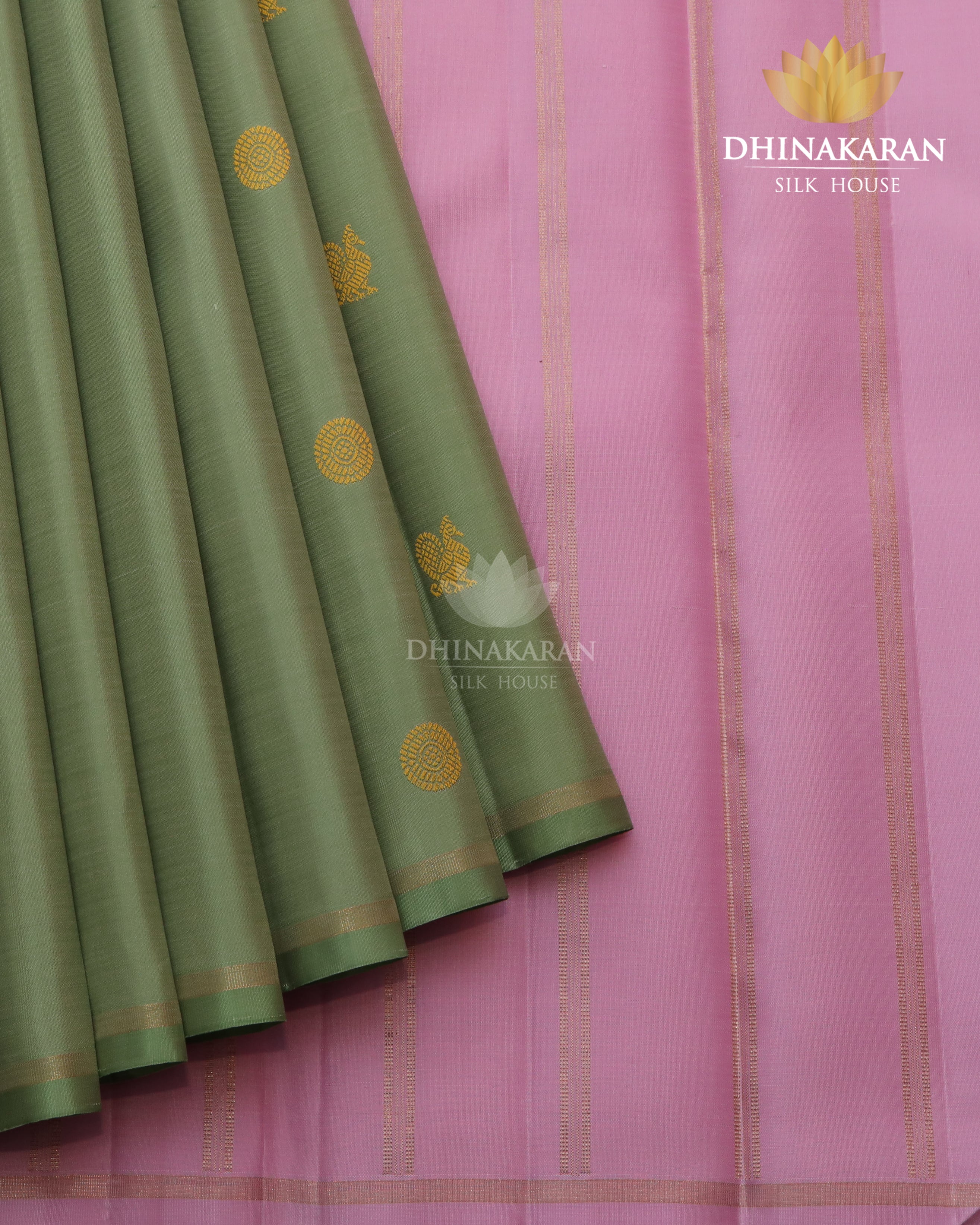 Pista Green Kanjivaram-sar2870