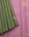 Pista Green Kanjivaram-sar2870