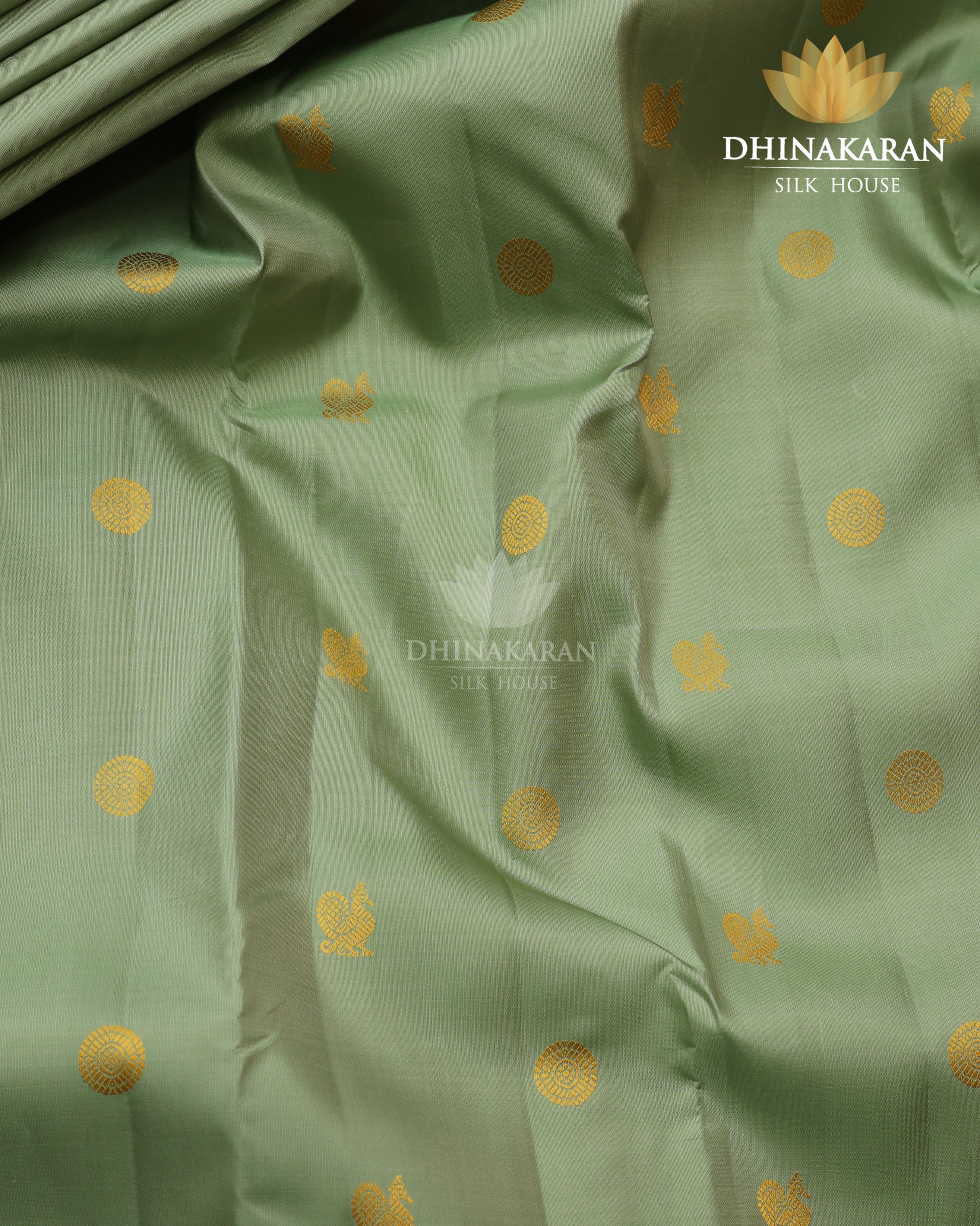Pista Green Kanjivaram-sar2870