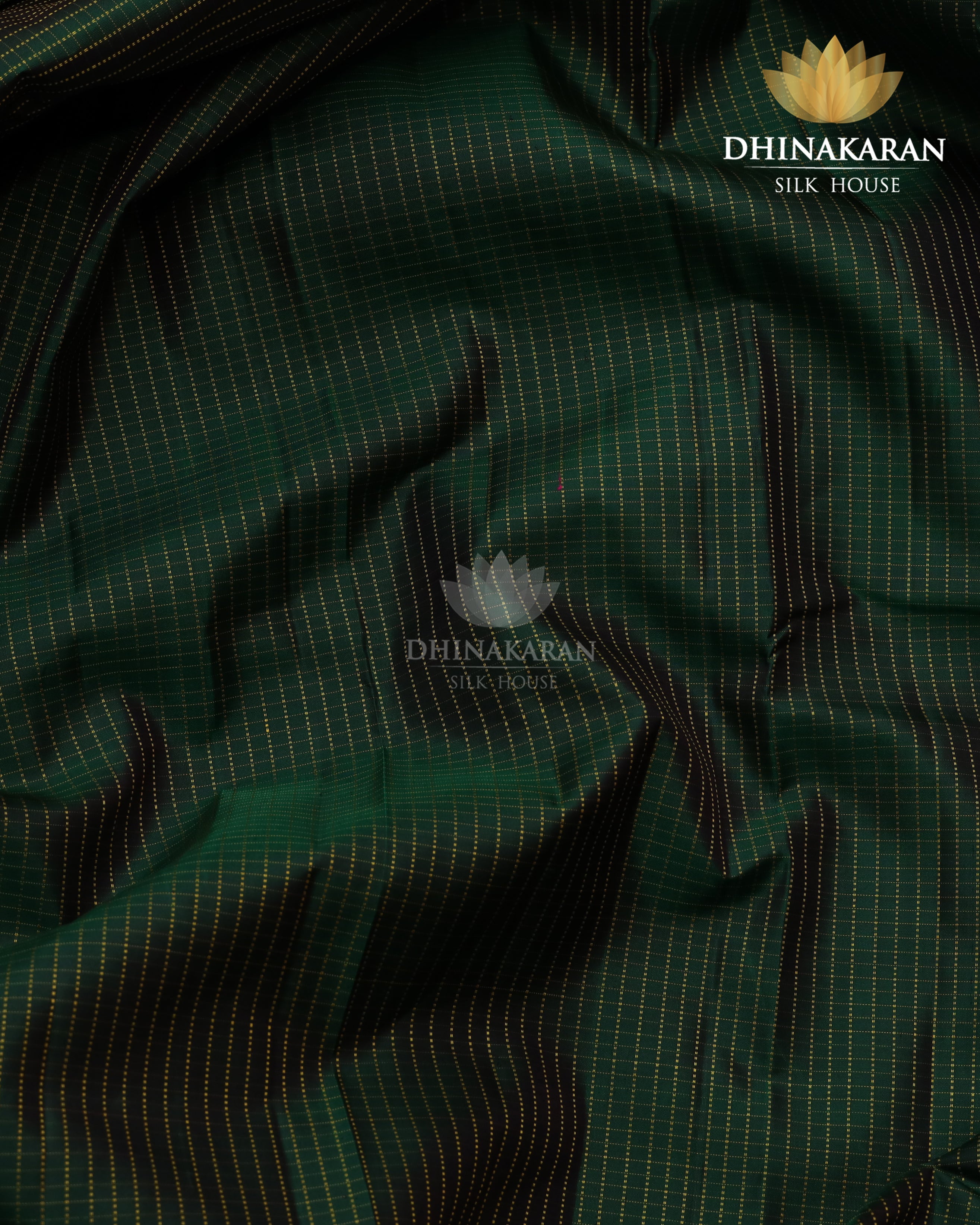 Bottle Green Kanjivaram-sar2882