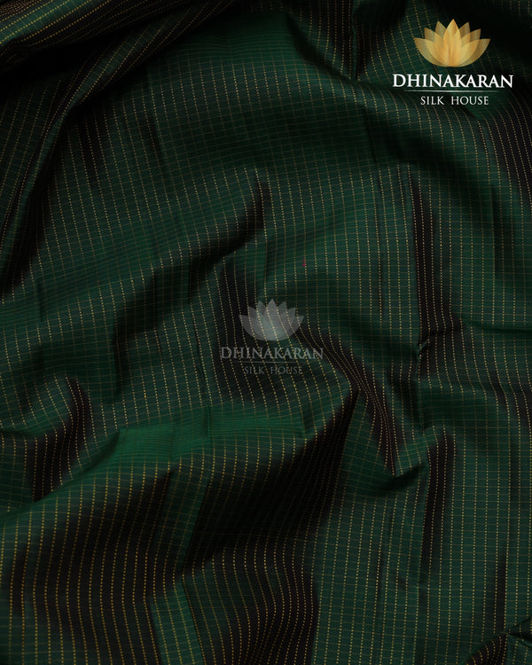 Bottle Green Kanjivaram-sar2882