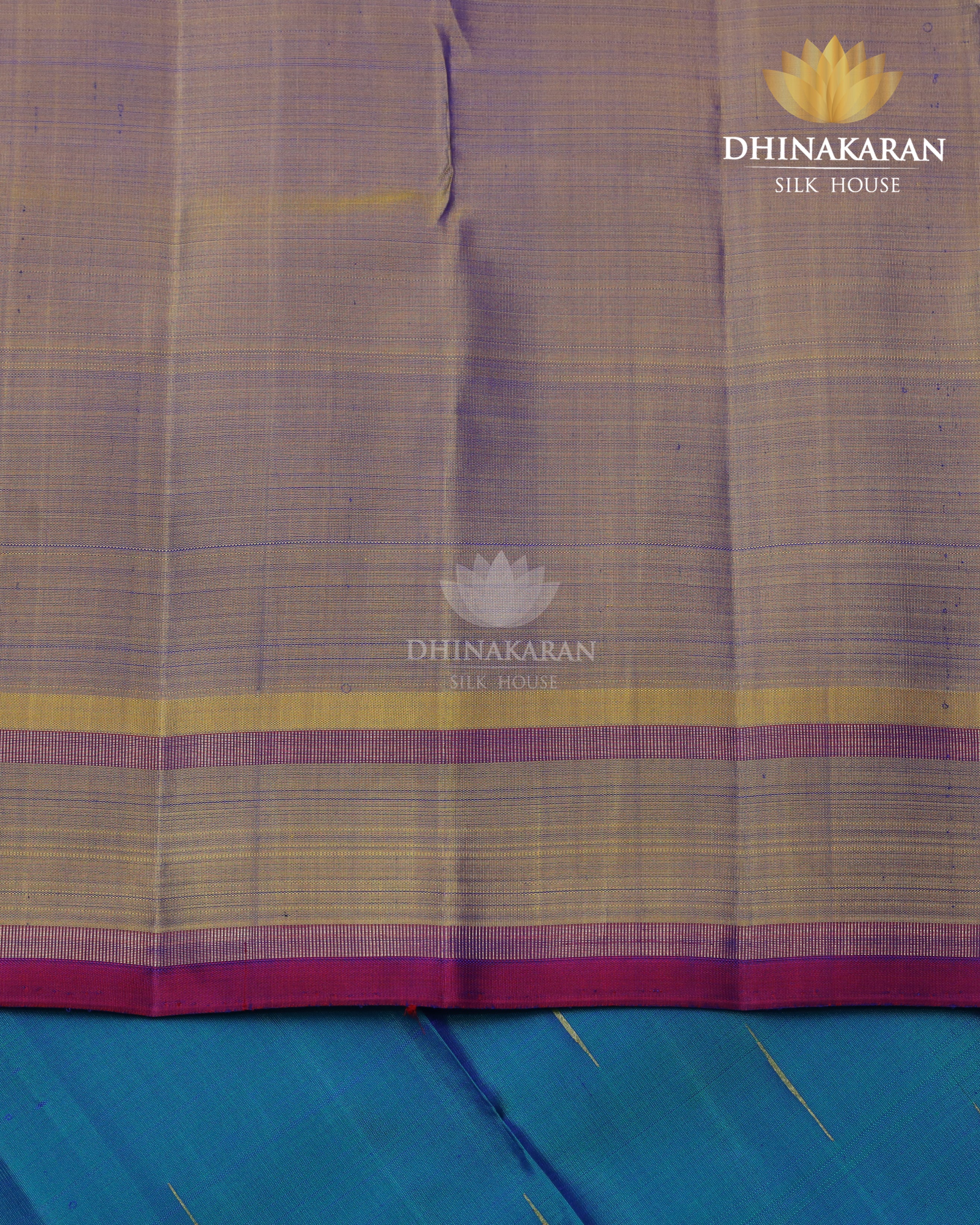 Peacock Colour Kanjivaram-sar2878