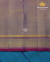 Peacock Colour Kanjivaram-sar2878