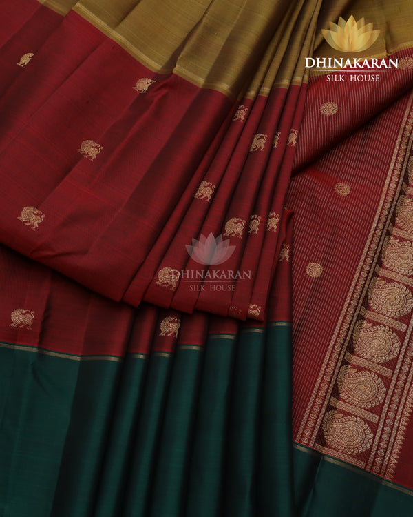 Mubbagam Kanjivaram-sar2894