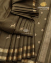 Olive Green Kanjivaram-sar2876