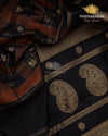 Snuff silk On Silk Kanjivaram-sar2676
