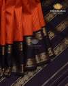 Burnt Orange Kanjivaram-sau2966