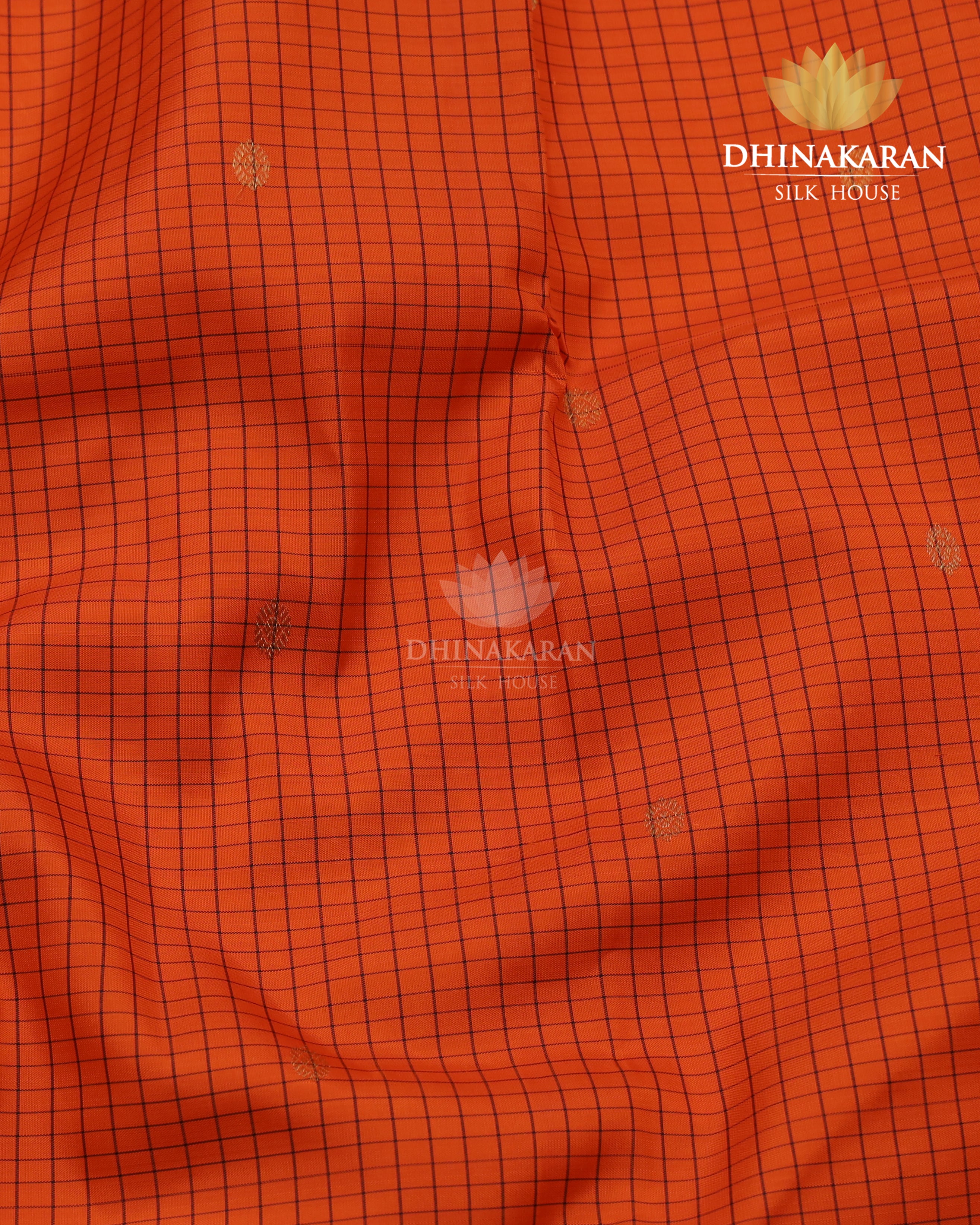 Burnt Orange Kanjivaram-sau2966