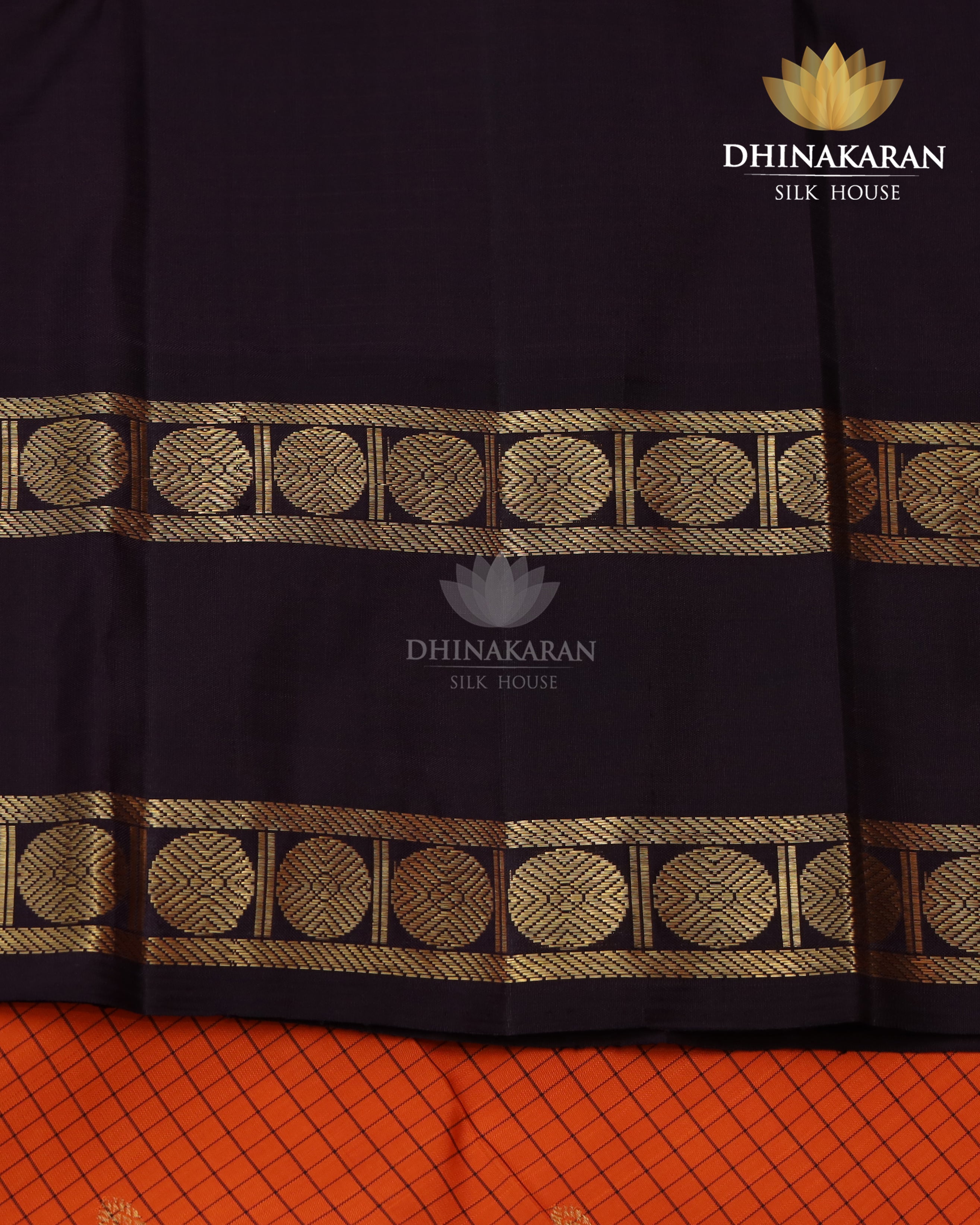 Burnt Orange Kanjivaram-sau2966