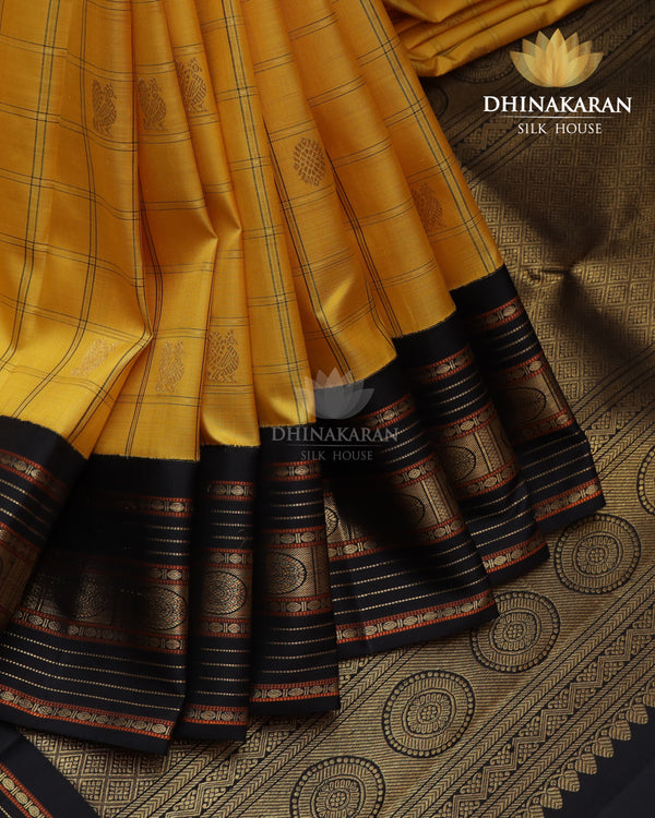 Yellow Vintage Kanjivaram-sau2966
